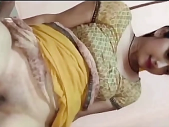 Monu, the Indian bride, gets her cock-squeezing vulva inserted hard by her spouse in Hindi audio