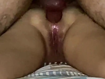 Stepmother and sonny caught in the act, Stepmother agrees to be nailed by stepson's immense dick and pleads for a creampie