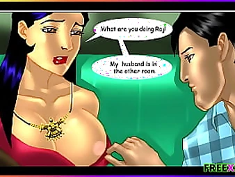 Savita Bhabhi's innocence-violating adventure with a stud - Part 1