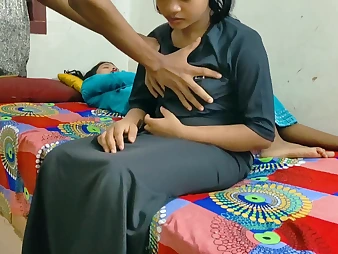 Super-fucking-hot Indian Duo's red-hot Desi Booty-Boning Sesh in a Desi Village