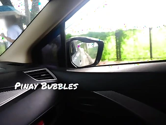 Pinay Bubbles gets the brush mean pussy pounded fixed away from the brush trainer in a hot Filipina schoolgirl creampie pellicle