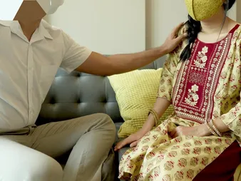 Saanvi Bahl's tender Indian hook-up percolate with Desi Wench Chick - Hard-core Taxing Nail