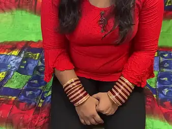 Desi hottie Nagma and Naeem feel in one's bones steamy Indian-desi sexual connection session