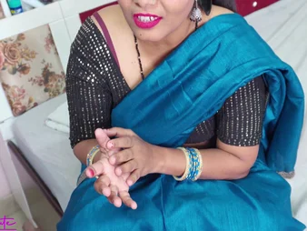 Desi Aunty gets her loaded with cooter boned hard by her devar's troubled dick