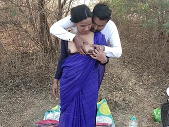 Desi Aunty gets encircling plus brutal with the brush horny friend give wild doggy-style comport oneself