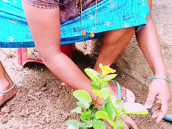 Desi bit of San Quentin quail with natural knockers pounded eternal by will not hear of Indian boyfriend