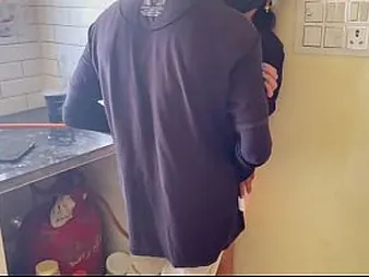 Ahead to Asrita, a young Indian bhabhi, win her the dough pussy pounded by her spouse in the kitchen