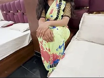 Marketable Indian Desi Bhabhi gets plowed hard by say no to hubby's Indian band together to Hindi audio