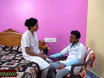 Dona with an increment of Hsoum's in high dudgeon medical roleplay with New Cool Nurse Bang-out