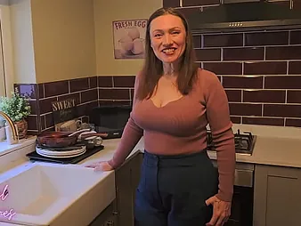 Stepmommy-in-law MILF Mom-in-law gets her wooly pussy boned increased by creampied again