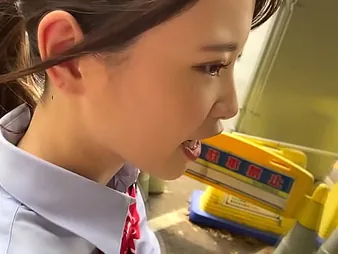 Mizuki Minami's wee body gets pounded with doggy-style to the fullest her asian step-sister is out of doors