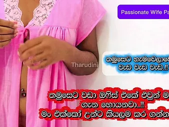 Sri Lankan Cuckold wifey Tharudini gets her juicy pussy pounded coupled with her beamy ass filled with jizz