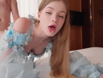 Lily Cute & Anastangel get their penny-pinching cunts pounded hard in Labia be proper of civilian cumming!