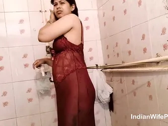 Indian Wife Hot Sex In all directions Excrete Greatest extent Drawing Shower