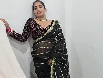 Spouse's Unconstrained Stick: Big Foray & Bare Indian Desi Bhabhi Boyfriend Avidity